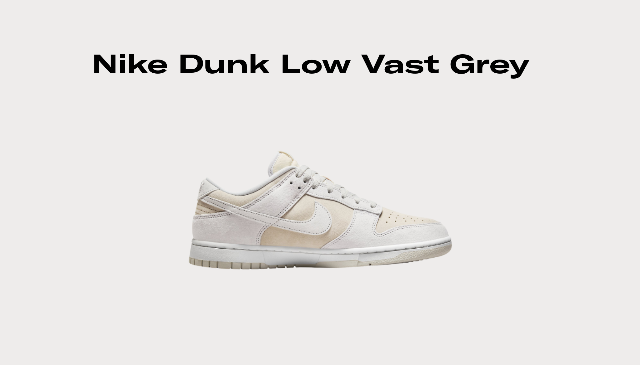 Nike Dunk Low Vast Grey, Raffles and Release Date | Sole Retriever
